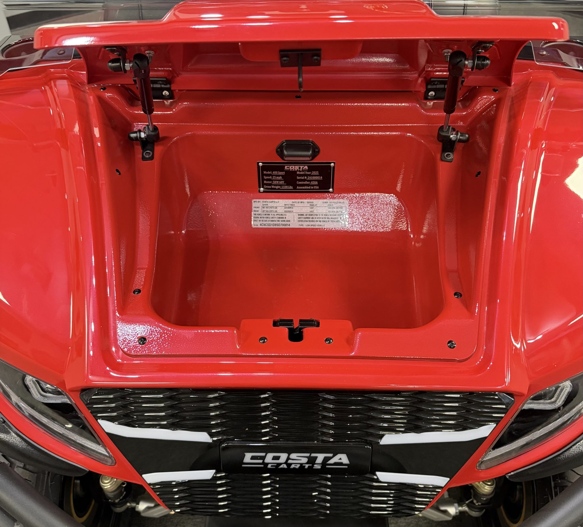 2025 Costa Carts 400S