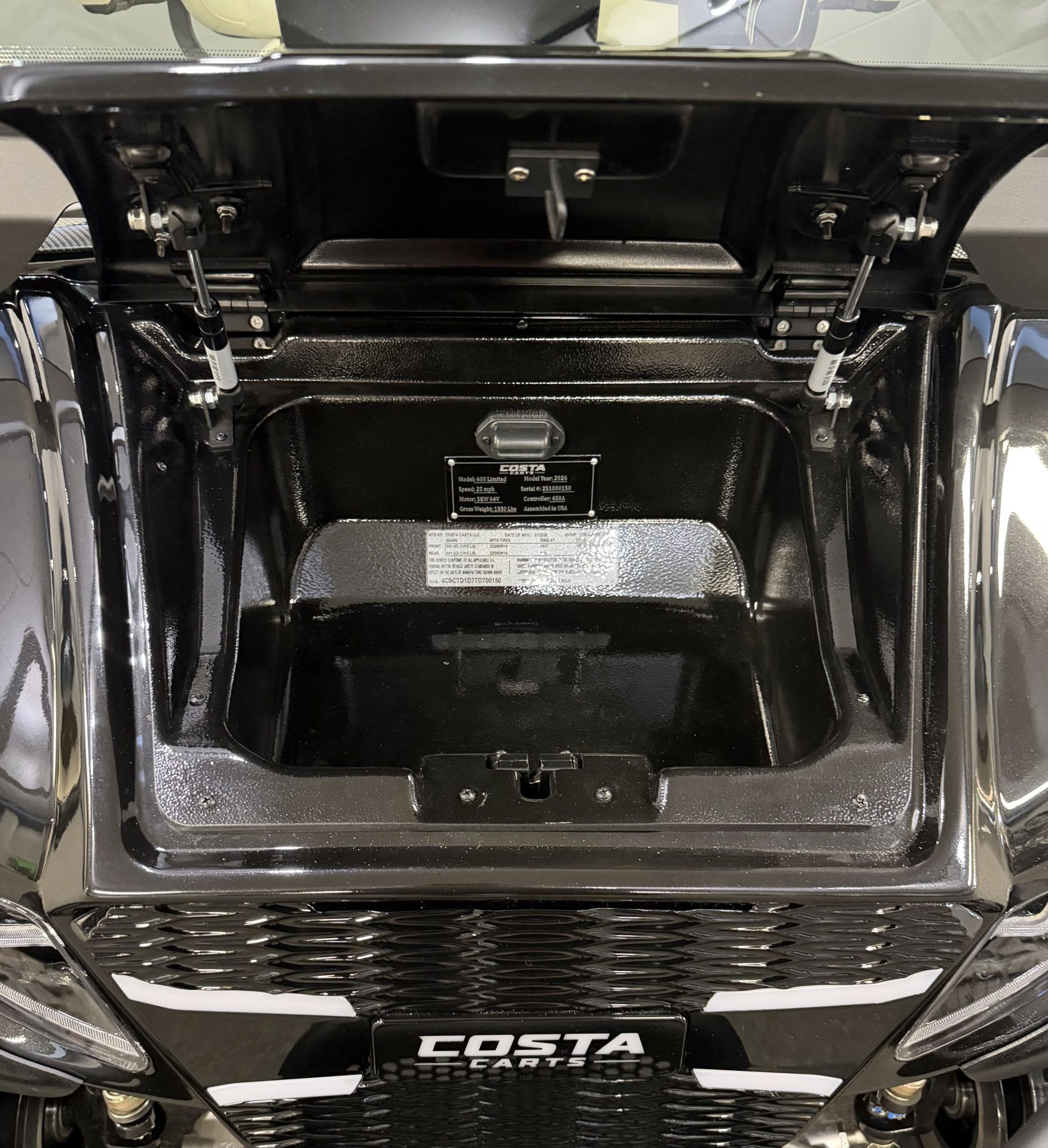 2026 Costa Carts 600L